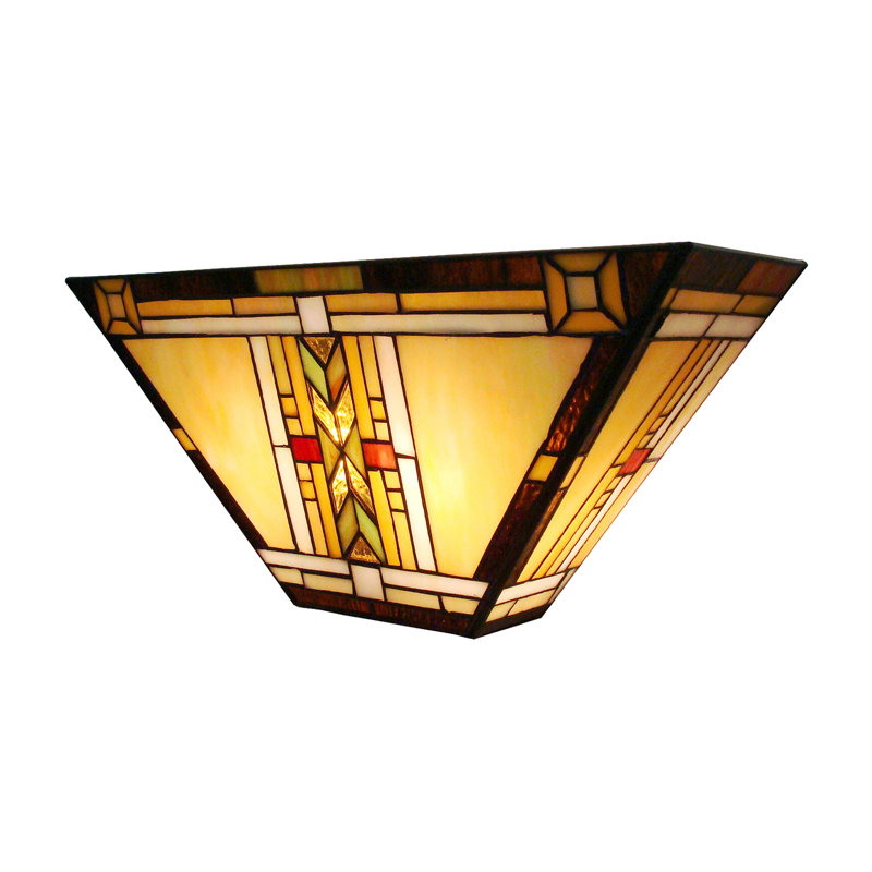 Fine Art Lighting MW1683 131 Glass Cuts Tiffany Wall Sconce, 16 x 7 x 4