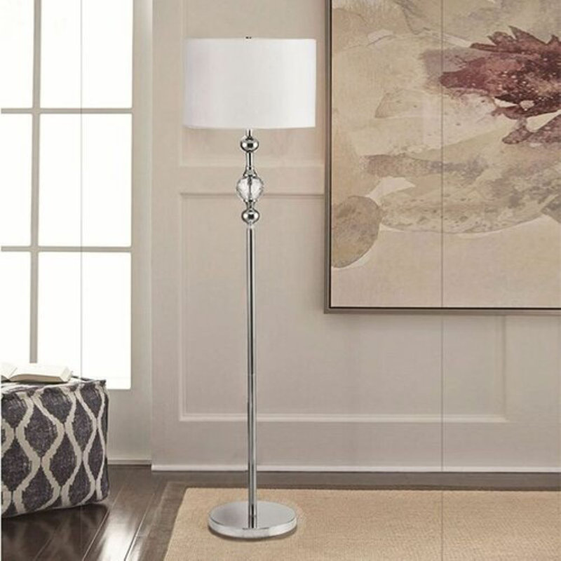 Lampe sur pied 62,5 po crystal Miskell
