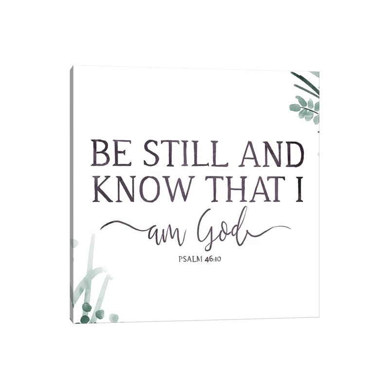 Am God by On Rei - Print on Canvas, Wrapped Canvas, 45.72cm H x 45.72cm W x 3.81cm D