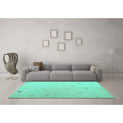 Washable Geometric Indoor Rug