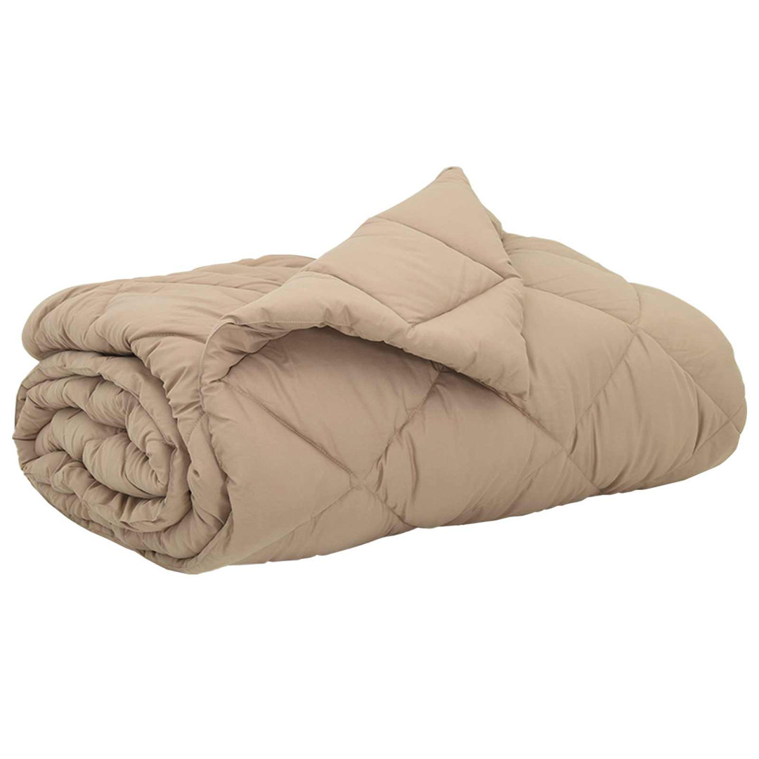 Microfiber Solid Colour Bedspread