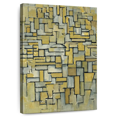 Composition Avery en brun et gris