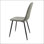 Dining Chairs Set of 4, Modern Accent Chairs with Linen Fabric Upholstered Seat