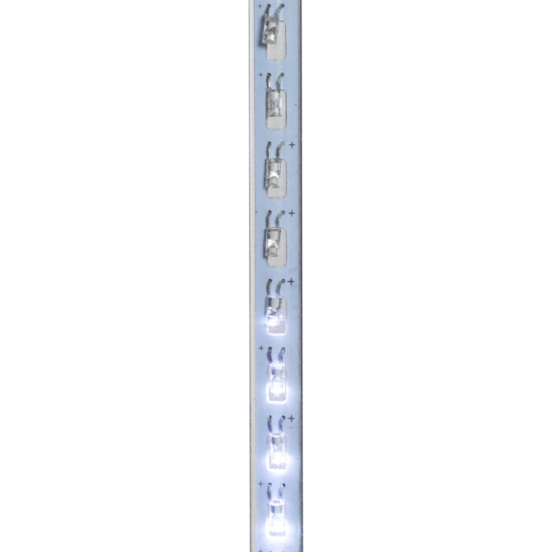 Guirlande de glaçons à DEL en forme de glaçons - blanc polaire - fil transparent de 15 pi - 10 carats