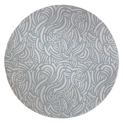 Cozy Swirl Non-Slip Outdoor Rug