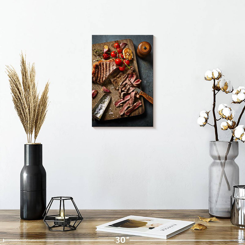 Yarlin Sliced Grilled Steak, 12" H x 8" W