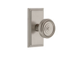 Grandeur Carré Plate Single Dummy with Soleil Door Knob