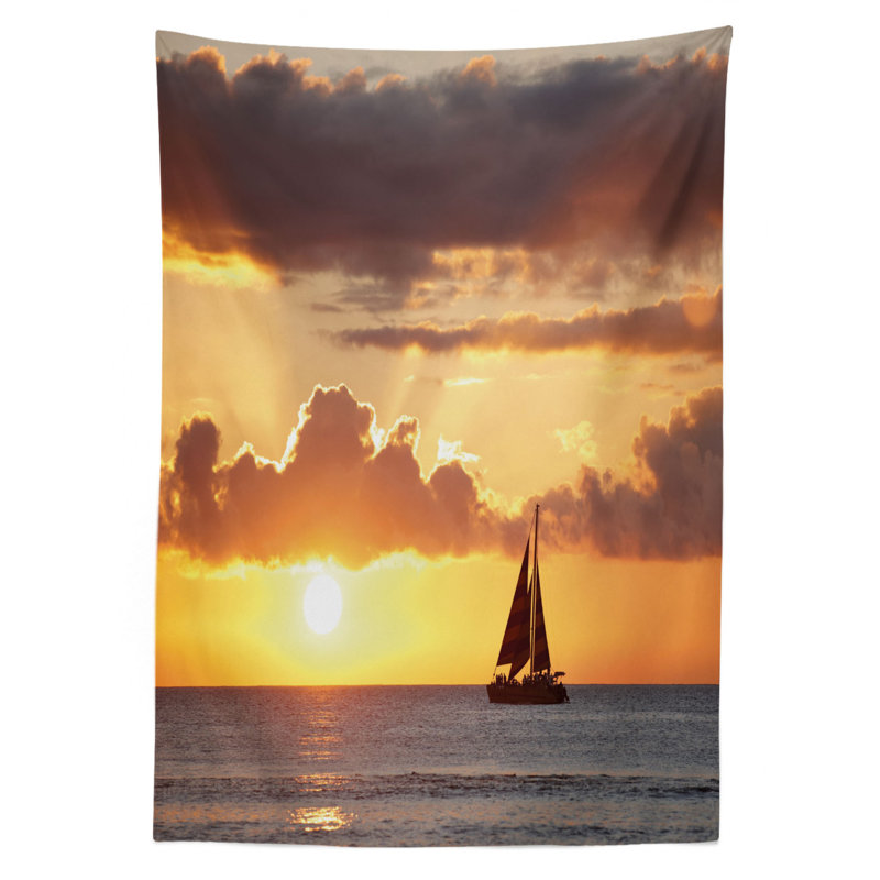 Ocean Tablecloth, 70" x 52"