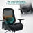 Big And Tall Ergonomic Office Chair With Extra-Wide Thick Seat Cushion, 4D Adjustable Armrests, Customizable Lumbar Support, And 750-Pound Weight Capacity For All-Day Comfort.
