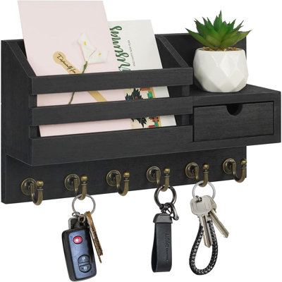 Nelvina Wood Wall Organizer