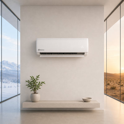 Climatiseur intelligent split Electrolux Vega 20.5 SEER2 9000 BTU et pompe à chaleur 10000 BTU avec Wi-Fi et télécommande, jusqu'à 450 pi²