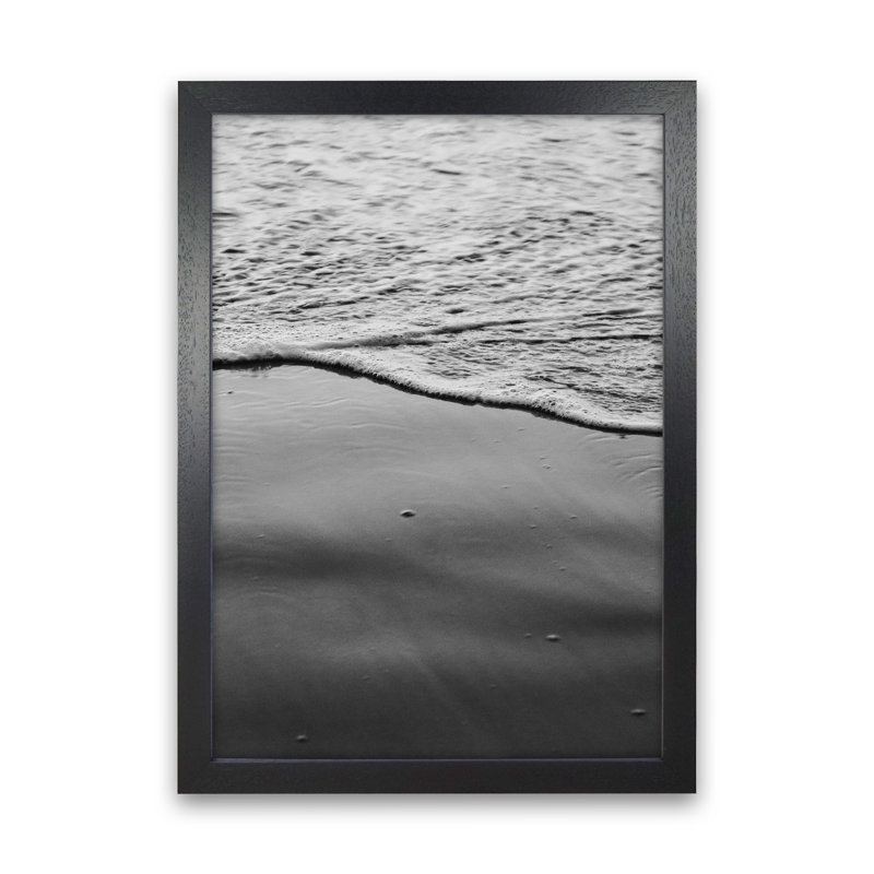 Sea Foam by Victoria Frost - Print, 46cm H x 34cm W x 3cm D, Black Framed