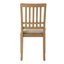 Chaises de salle à manger modernes scandinaves avec dossier courbé en bois et siège en tissu-807547288