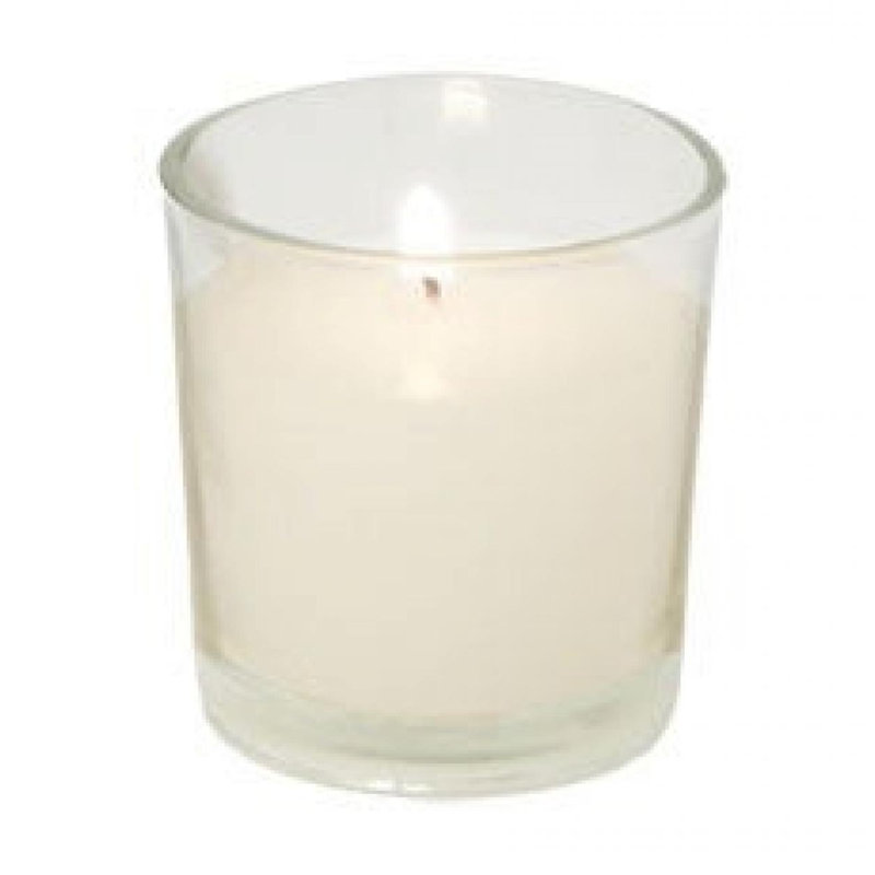 Porte-verre avec bougie votive, Ivoire ivoire, Votive 2,5 po x 2,5 po