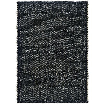 Tapis campagnard en jute et coton Colston