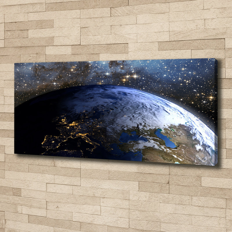 Planet Earth - Wrapped Canvas Print