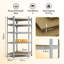70cm W Steel Height -Adjustable Shelving Unit