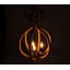 Lustre géométrique 3 lumières unique/relevé