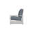 Leeward Marine Grade Polymer Deep Seating Cushion Arm Chair with Hidden Motion-98358929-98358919