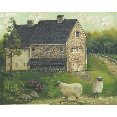 " Stone Barn " by Pam Britton