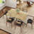 Rectangle Dining Room Table, 59.1''-78.7'' Extendable Dining Table For 6-8 Person With Hidden Storage-114286527