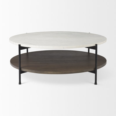 Marble Top Single Coffee Table
