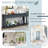 63 Inch Console Table/Sofa Table With Storage Drawers And Bottom Shelf For Entryway And Hallway