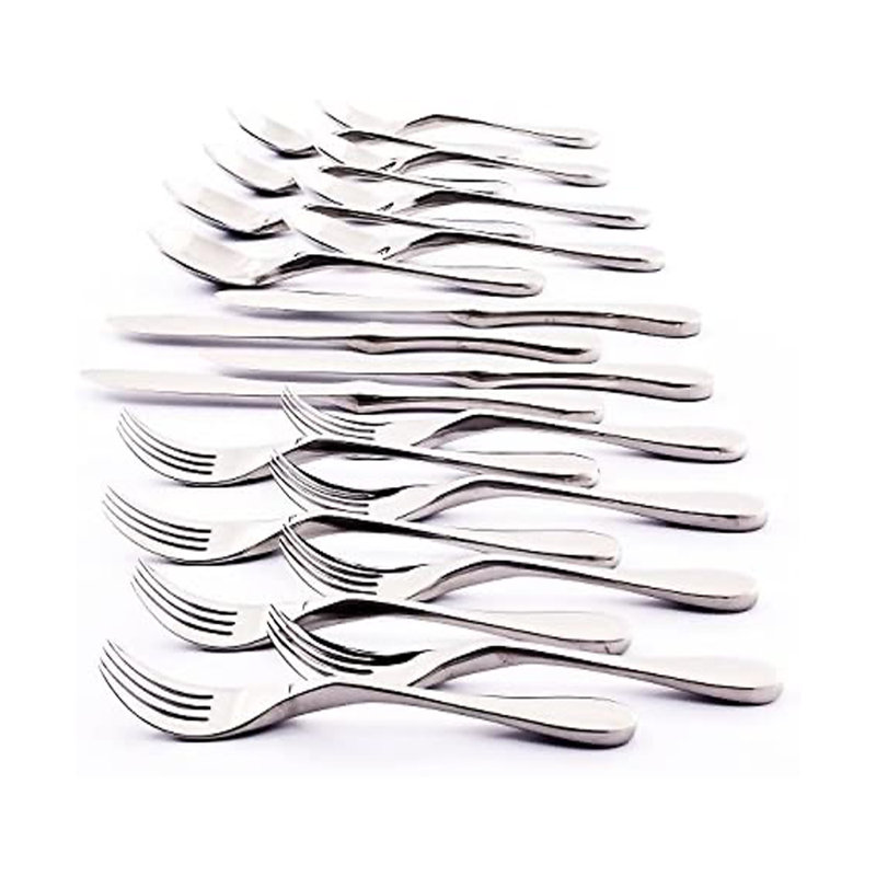 Knork Stainless Steel Flatware Set - Service for 8