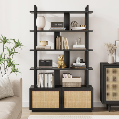 Barnali 71.1" H x 43.3" W Steel Etagere Bookcase