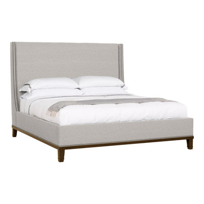 Michael Weiss Solid Wood Wingback Bed