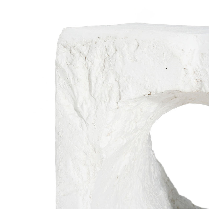 Chalamet Patio Karst-Inspired Magnesium Oxide Side Table
