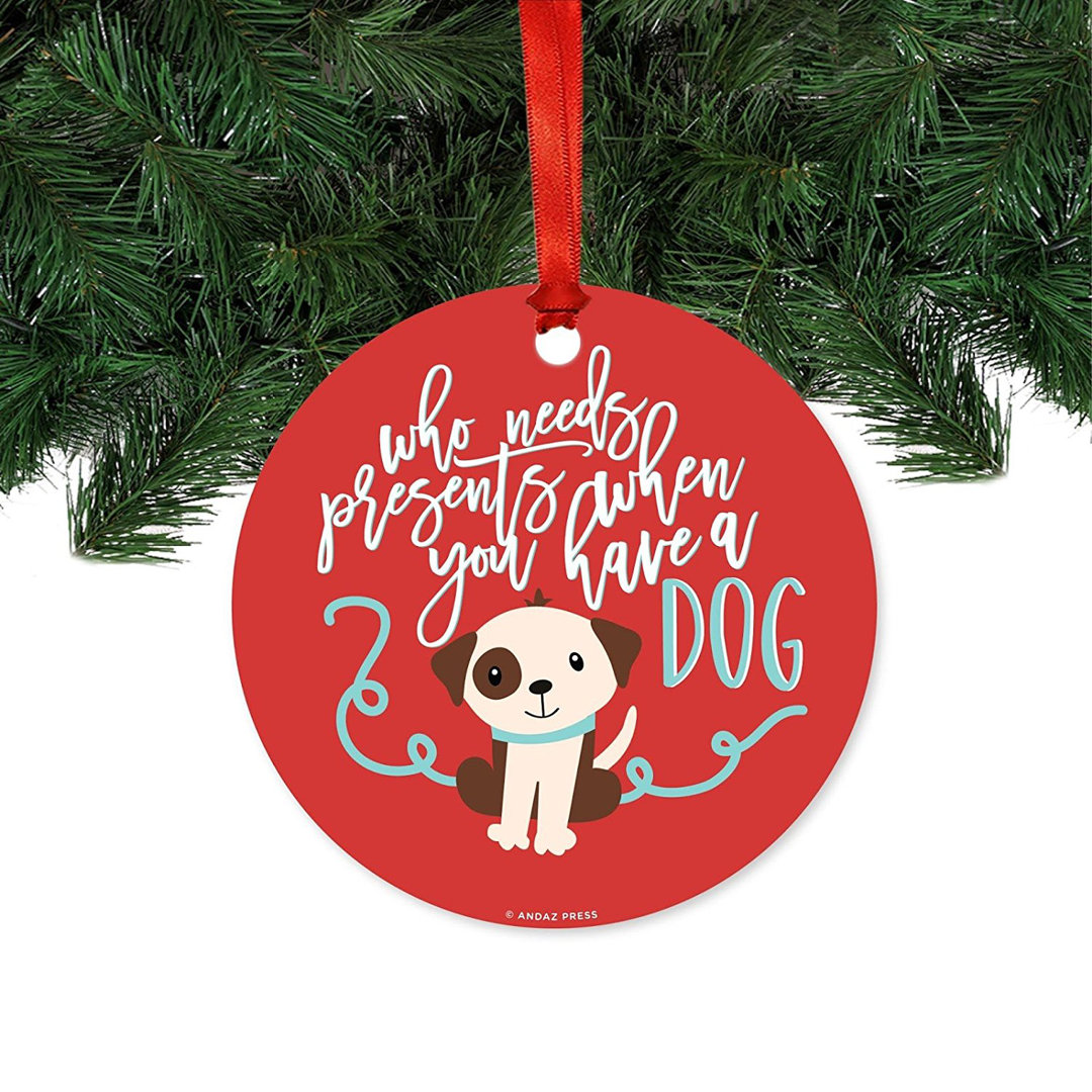 3.5'' Handmade Metal Animals Ball Ornament The Holiday Aisle®