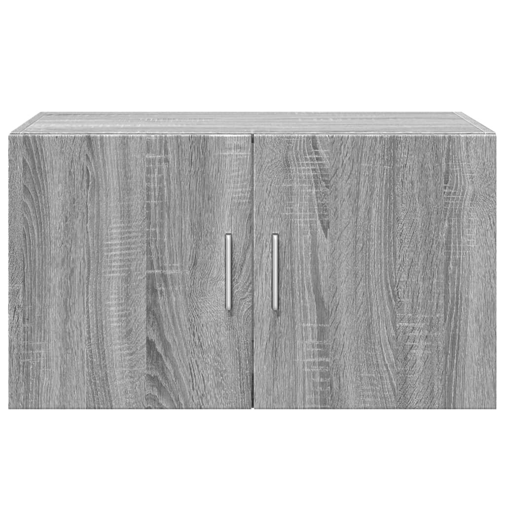 Vidaxl Wandschrank Grau Sonoma 70X42,5X40 Cm Holzwerkstoff