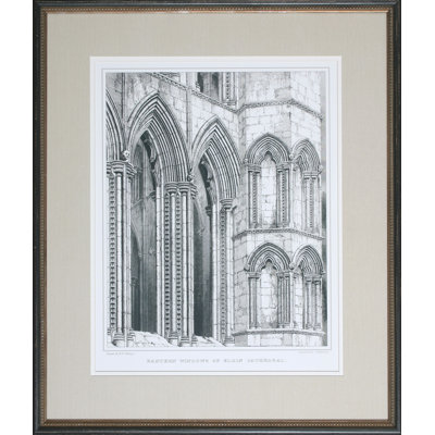 Gothic Detail V Print by Billings