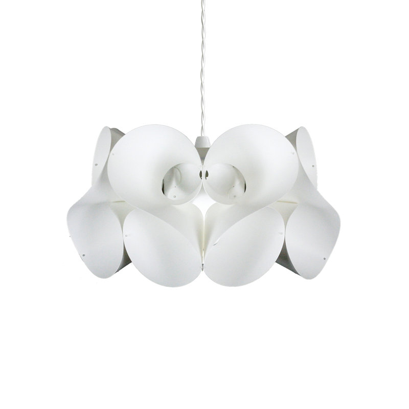 Swirl 20cm H Plastic Novelty Pendant Shade