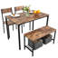 Joleen 4 - Person Dining Set-1112388821-1112388820-1112388823