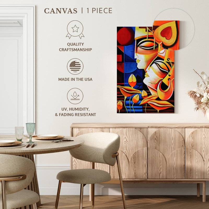 Adella Krishna Abstract, 39" H x 26" W