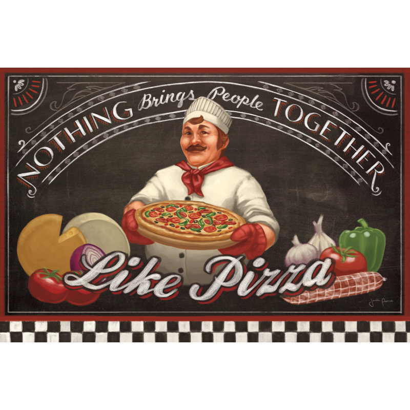 Chefs Specials IV V2 by Janelle Penner - Advertisement Print, 61cm H x 91cm W, Wrapped Canvas