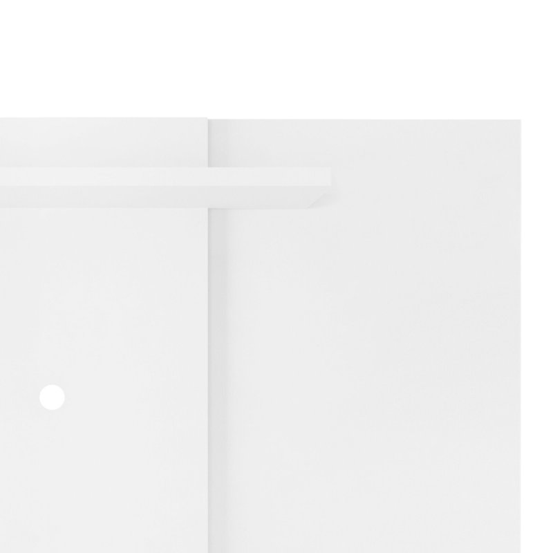 Lakyria wall mounted TV panel for TVs up to 50", White