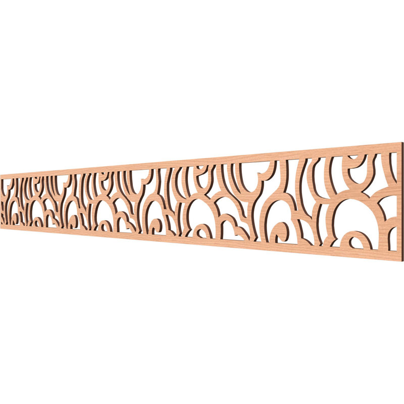 Moulure de panneau Springfield, Aulne, H 6 po x l 46,5 po x P 0,375 po