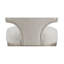 Ensemble de 2 chaises d'appoint en lin Kasa