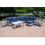 Outdoor Teak Armless Lounge Chair-536448176-536448178