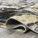 Horfield Abstract Black/Yellow Rug