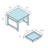 Knorr Solid Wood End Table with Storage and Built-In Outlets-395740800