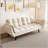 57 Inch Beige Sofa With Soft Cushions And Two Armrests, For Small Spaces And Enhanced Comfort-152135765