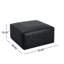 Repose-pieds carré en cuir PU-1981658447