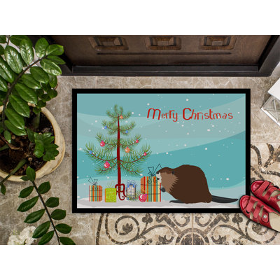 Diane Non-Slip Christmas Outdoor Doormat