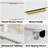 3PCS Dresser And Nightstand Sets For Bedroom, 63" Wide Fluted 9 Drawer Dresser & Nightstand Set Of 2-2008580001