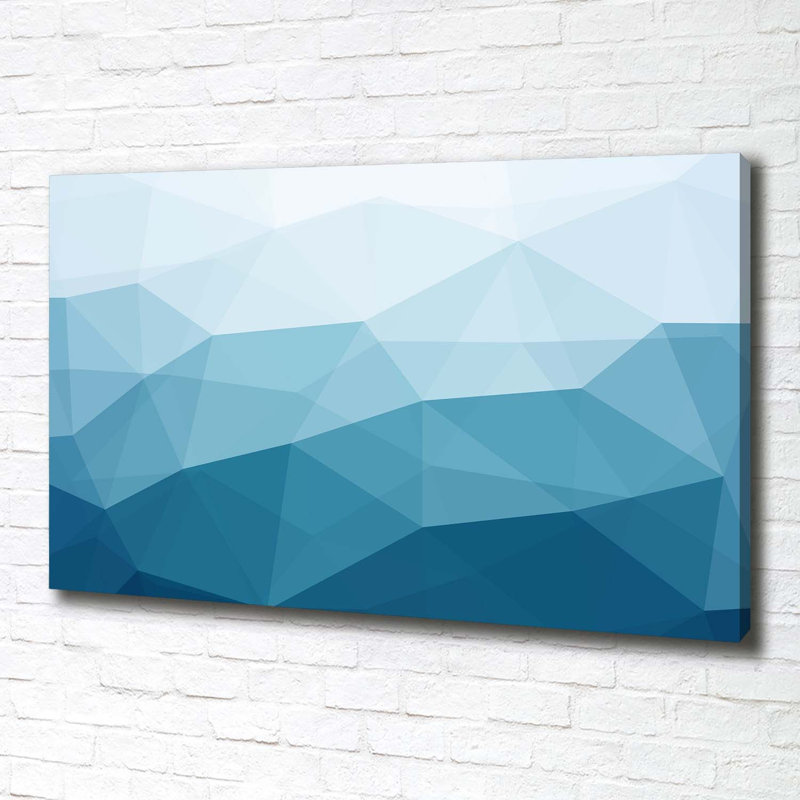 Abstraction Background - Wrapped Canvas Print