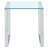 Garnett Glass Top End Table